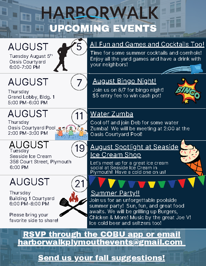 August Events August Events